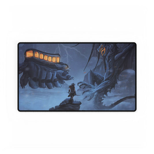 Ghibli vs Skyrim Mouse Pad