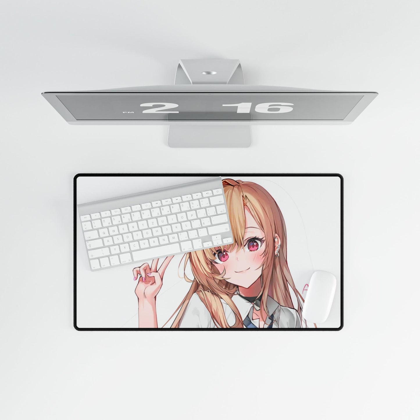 Marin Kitagawa doing the peace sign. Mouse Pad