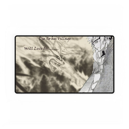 One man will die, so his village will live on... Mouse Pad