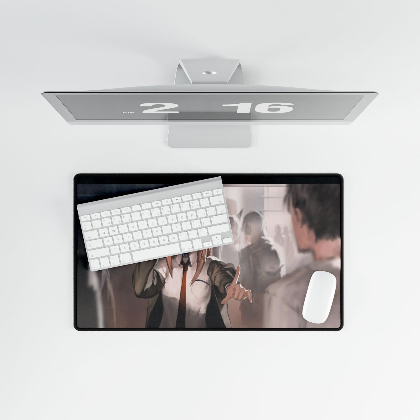 Assistant Christina- Makise Kurisu Mouse Pad