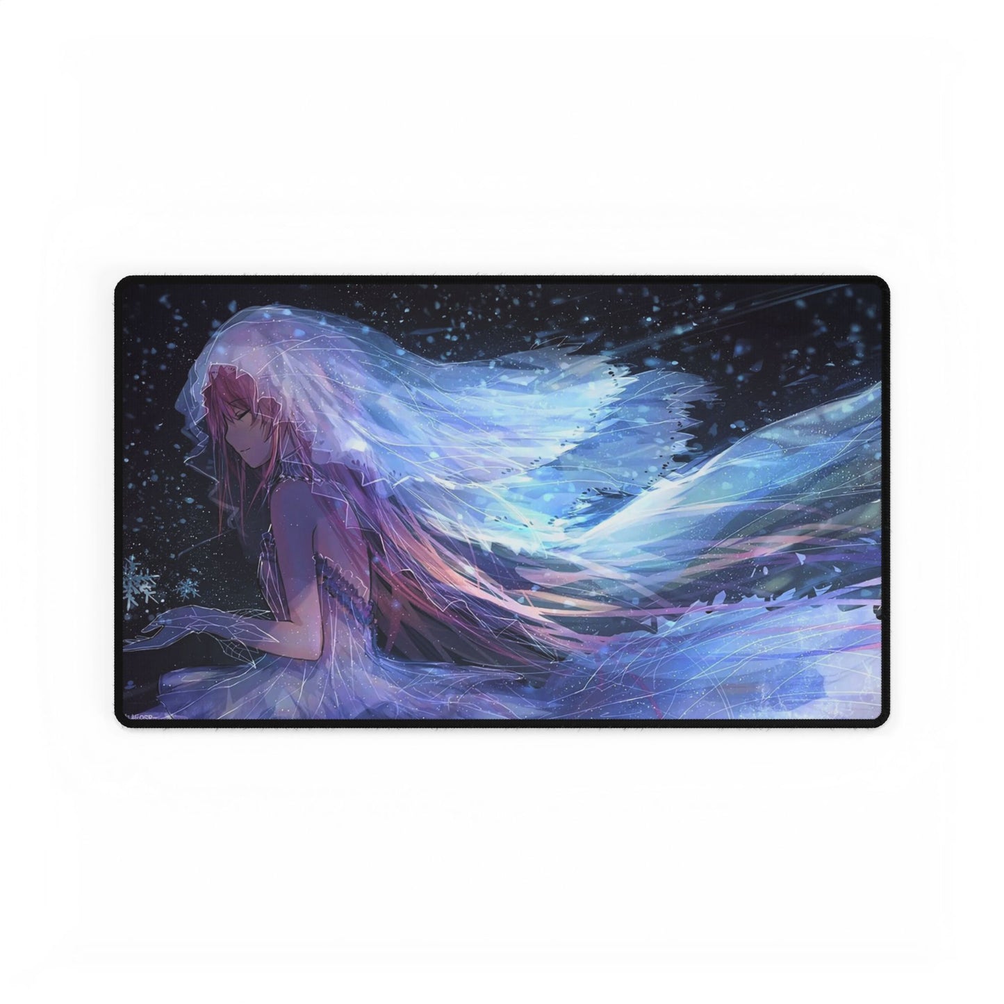 Anime Winter Bride Mouse Pad
