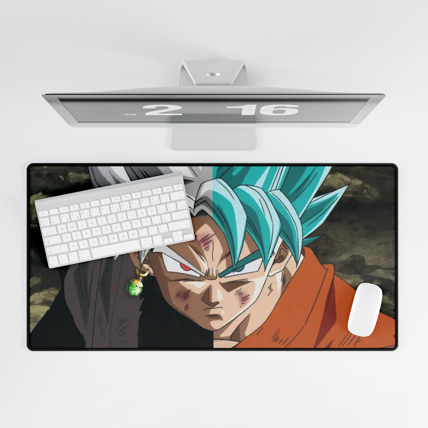 Black and Goku Mouse Pad