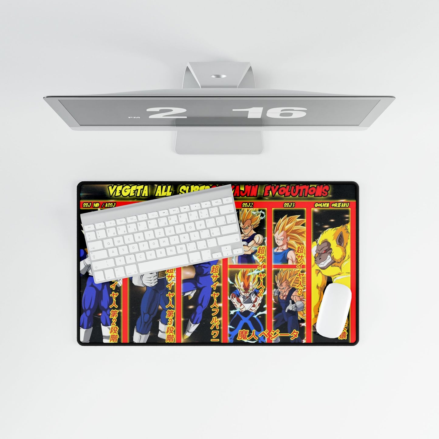 Vegeta Supersaiyajin Evolutions Mouse Pad