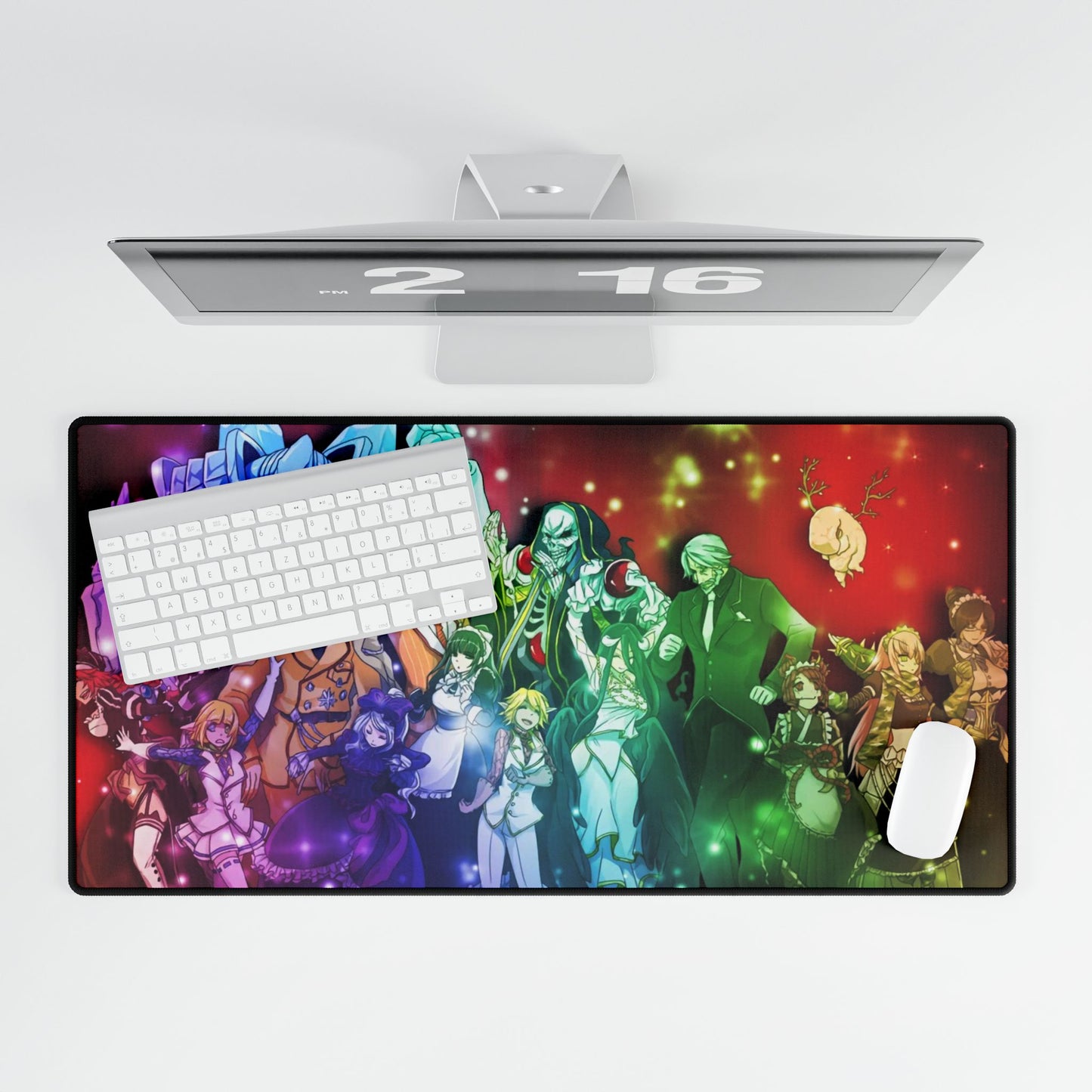 Overlord Albedo, Shalltear Bloodfallen, Narberal Gamma, Demiurge, Sebas Tian Mouse Pad