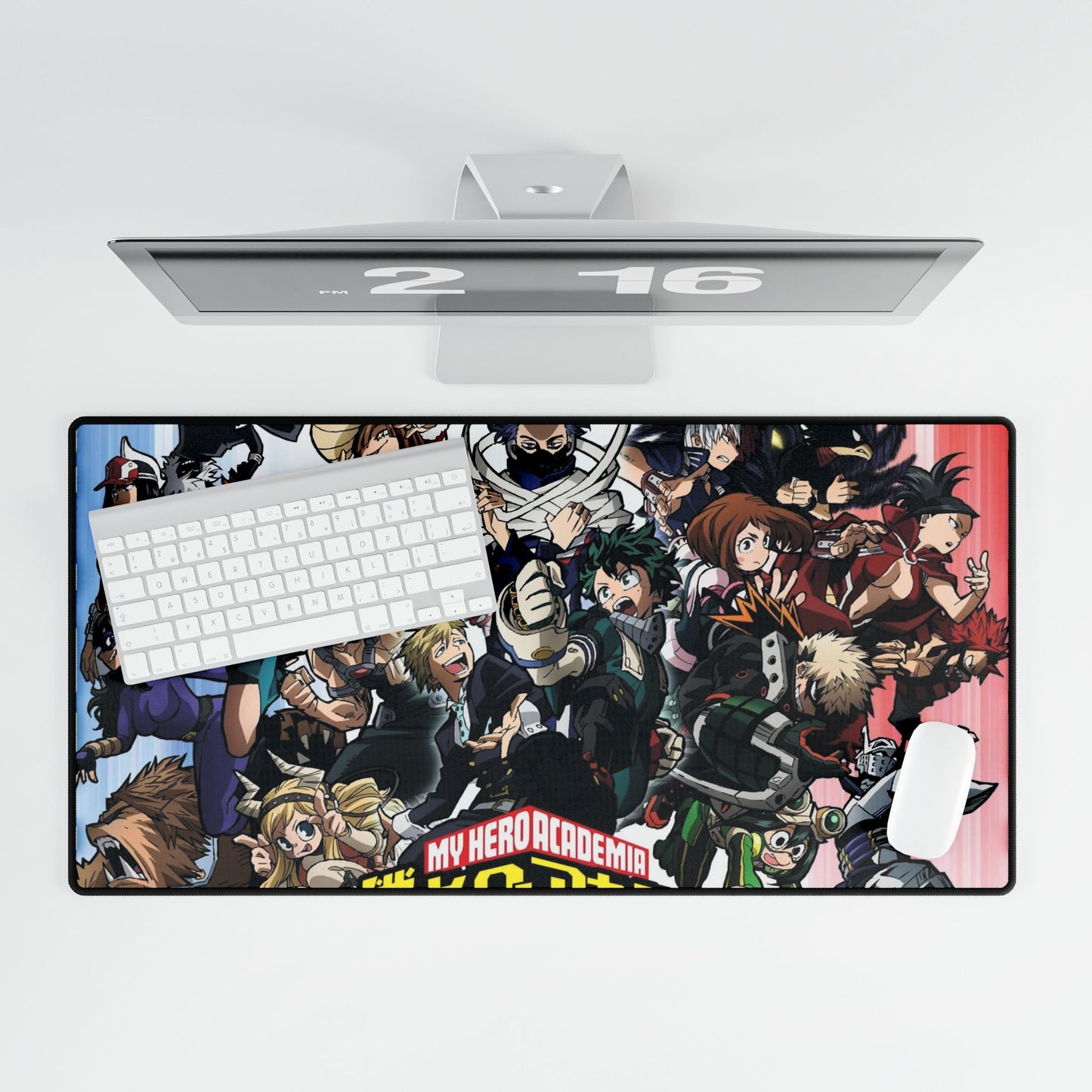 My Hero Academia Izuku Midoriya, Katsuki Bakugou, Ochako Uraraka, Tsuyu Asui Mouse Pad