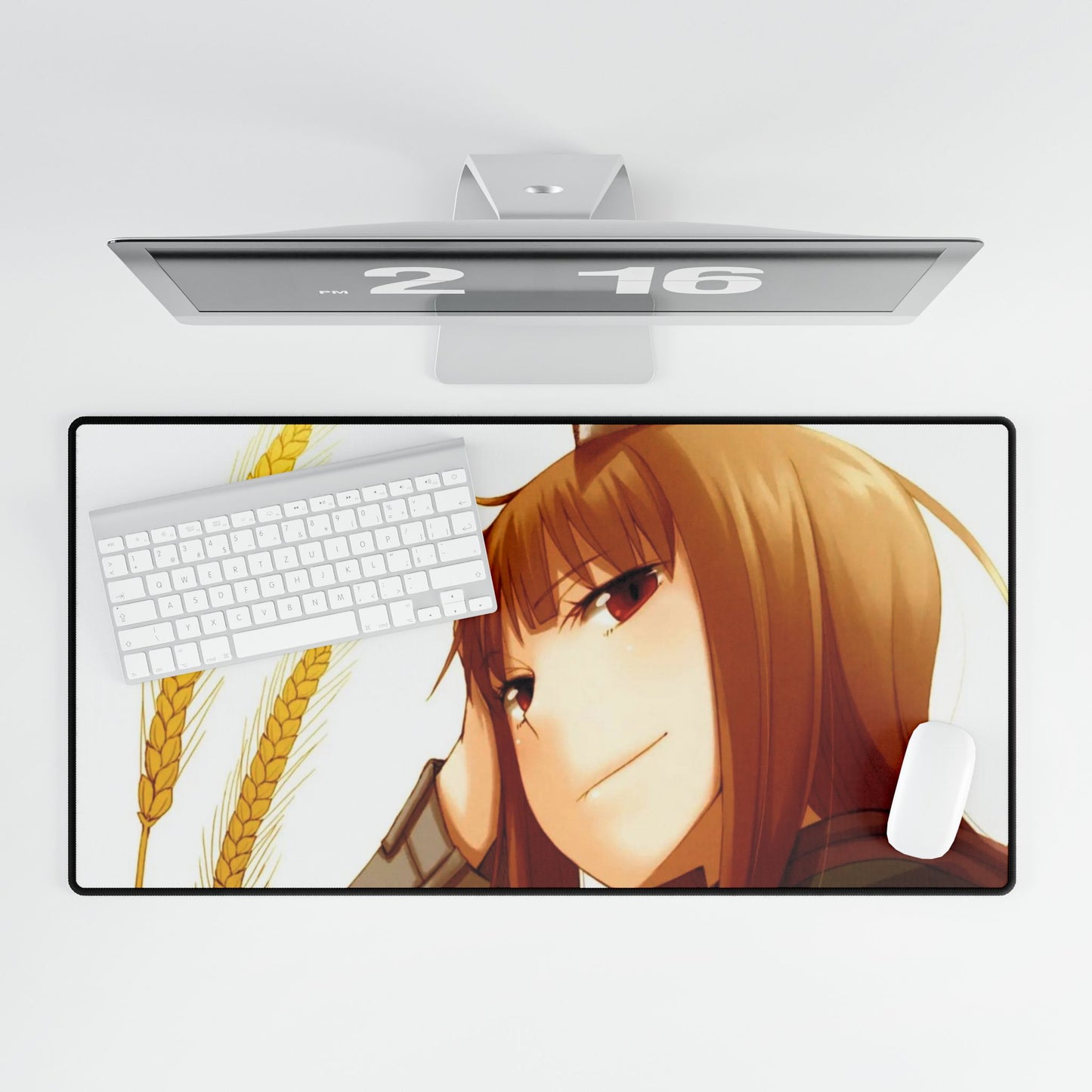 Anime Spice and Wolf Mouse Pad