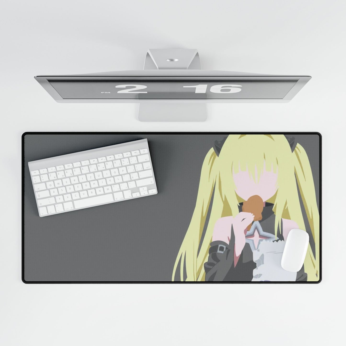 Yami with taiyaki Mouse Pad