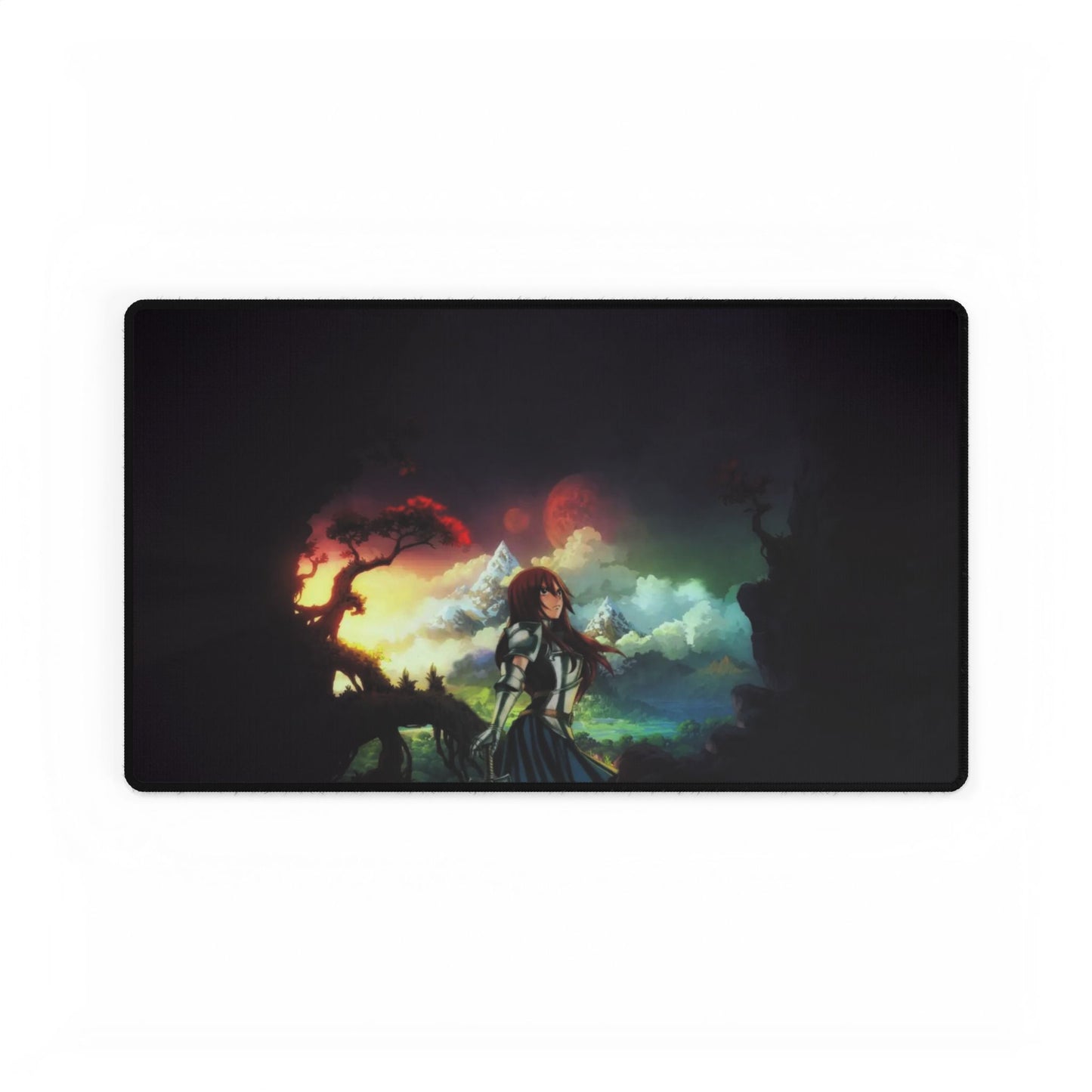 Erza Scarlet - Beatiful Mountain Mouse Pad