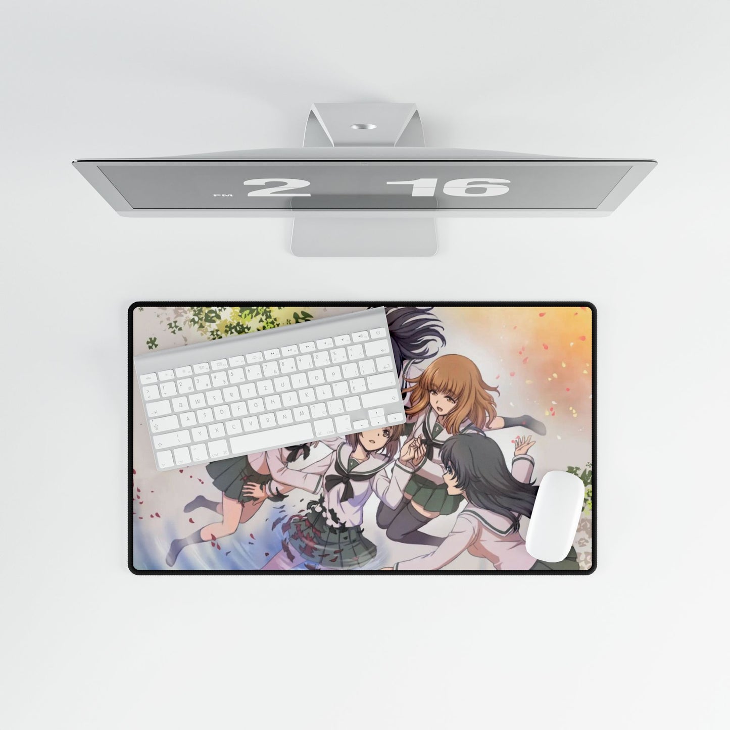 Anime Girls und Panzer Mouse Pad