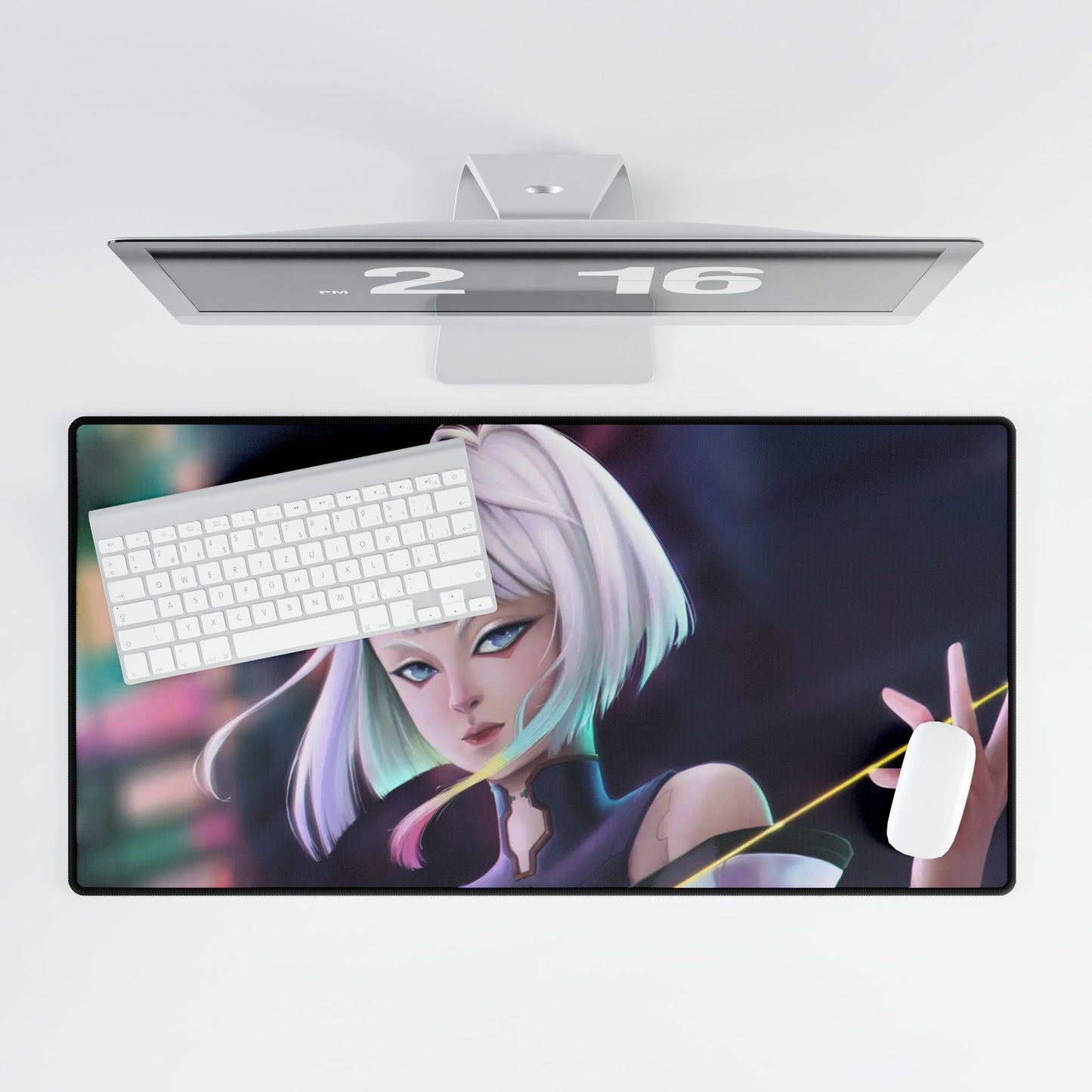 Lucy from Cyberpunk Edgerunners Mouse Pad