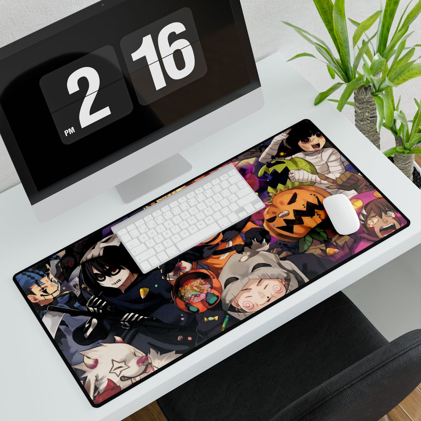 Naruto's Halloween Party Mouse Pad