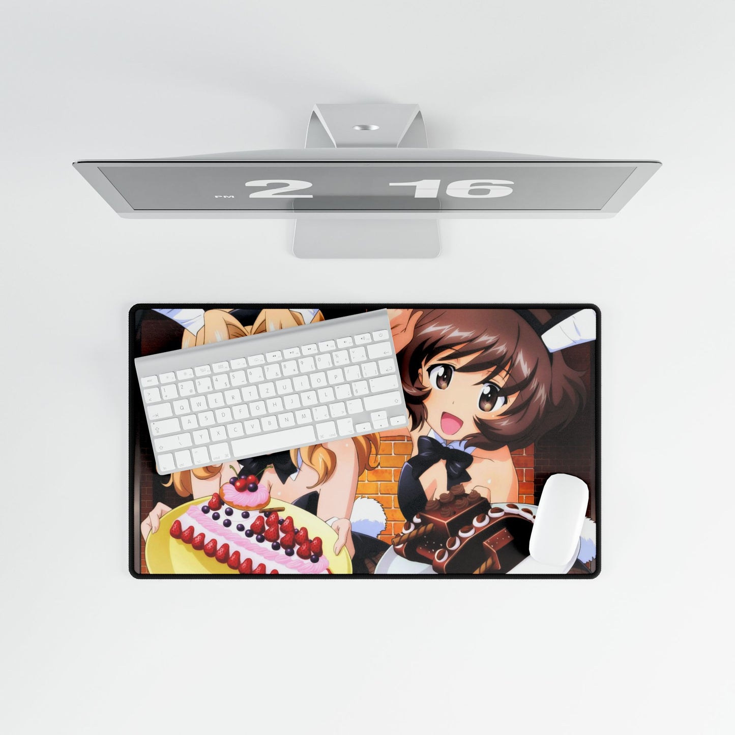 Anime Girls und Panzer Mouse Pad