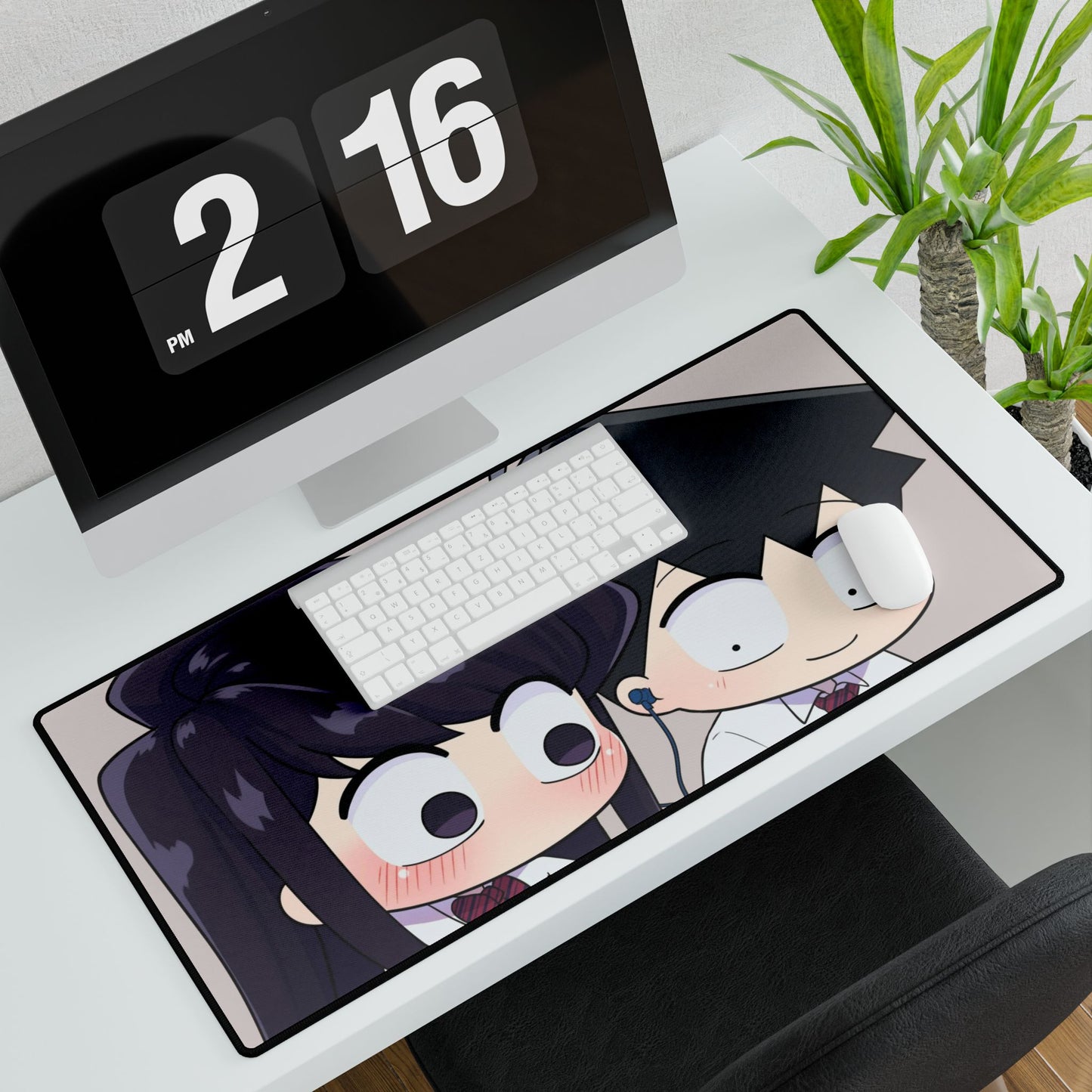 Anime Komi Can't Communicate Mouse Pad