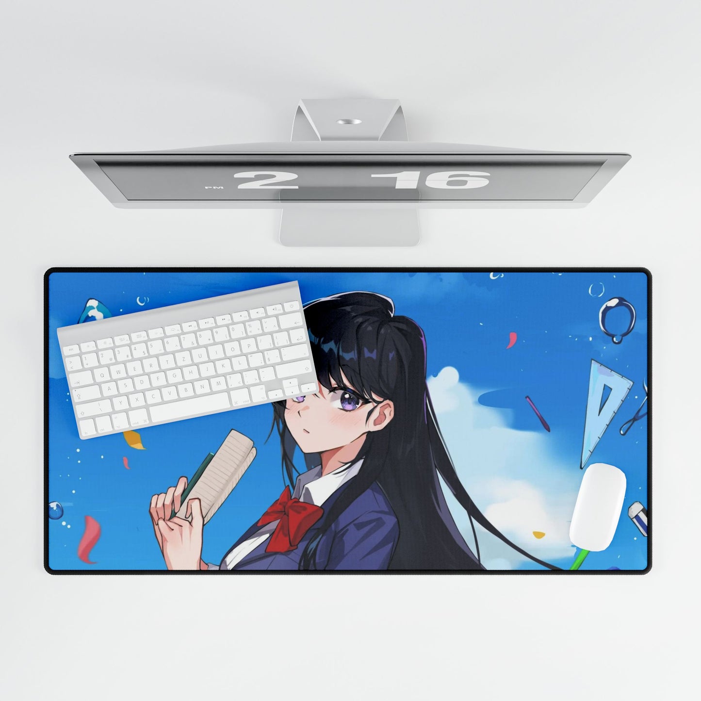 Anime Komi Can't Communicate Mouse Pad