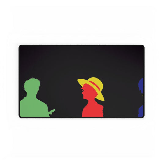 The colours of the monster trio Mouse Pad