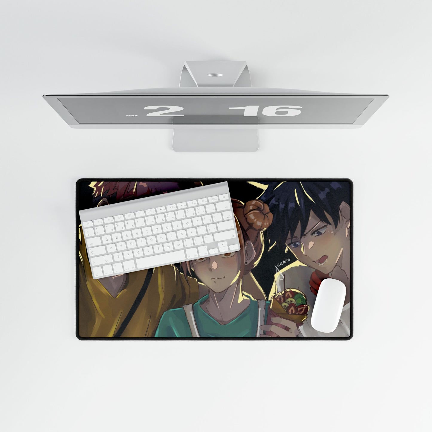 Crêpe Nobara Kugisaki and Yuji Itadori Mouse Pad