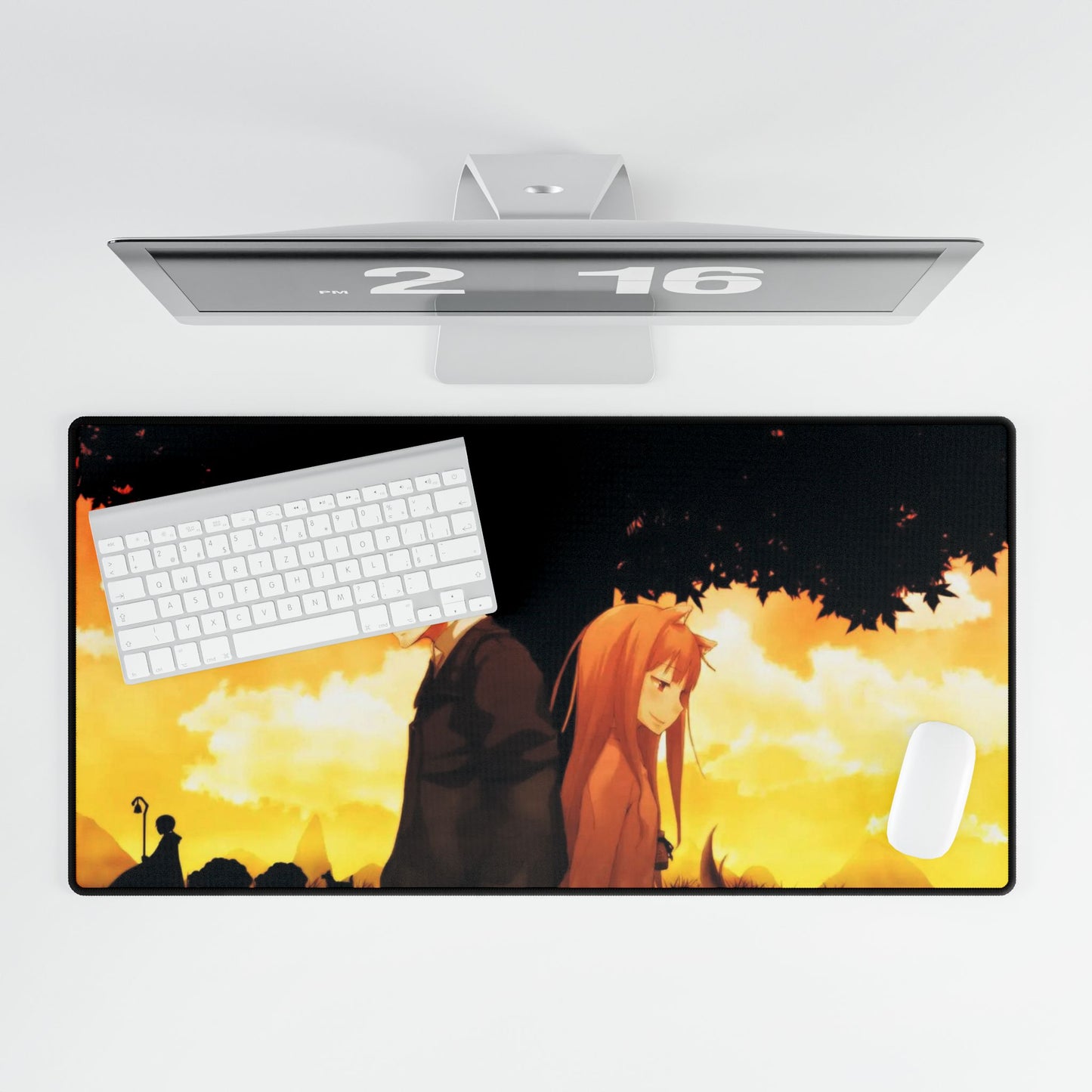 Anime Spice and Wolfr Mouse Pad
