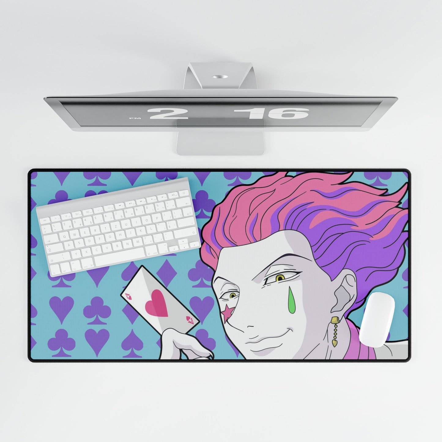 Hisoka Fan Art by Xenobat Mouse Pad