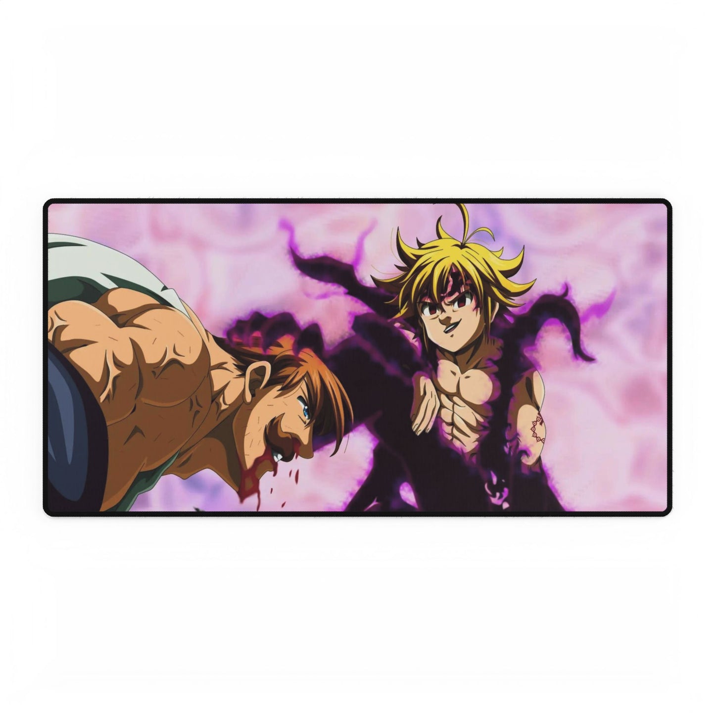 Meliodas vs Escanor Mouse Pad