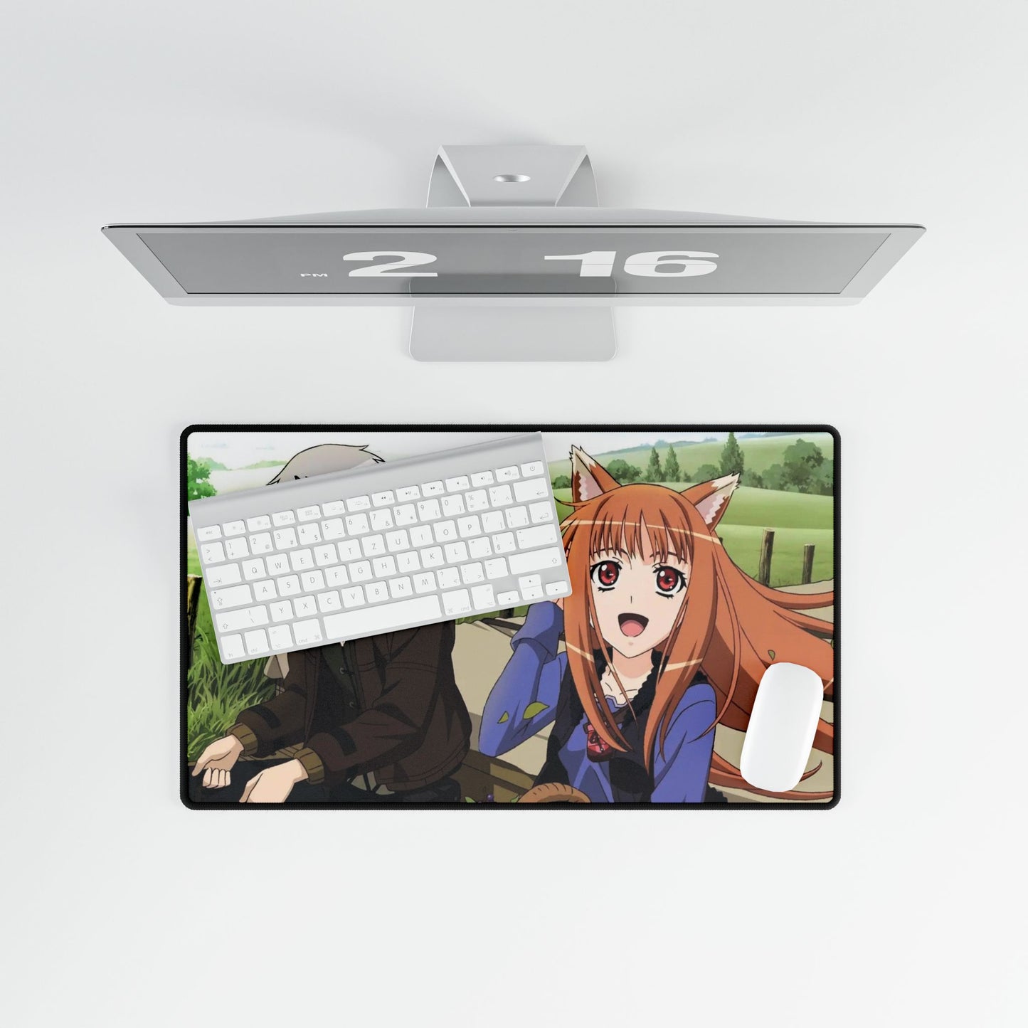 Anime Spice and Wolfr Mouse Pad