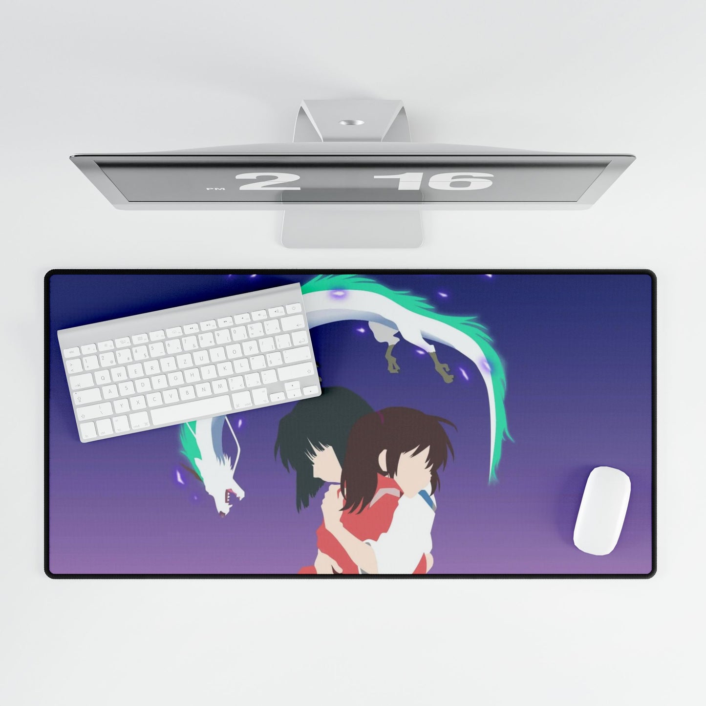 Spirited Away Minimalist Mouse Pad