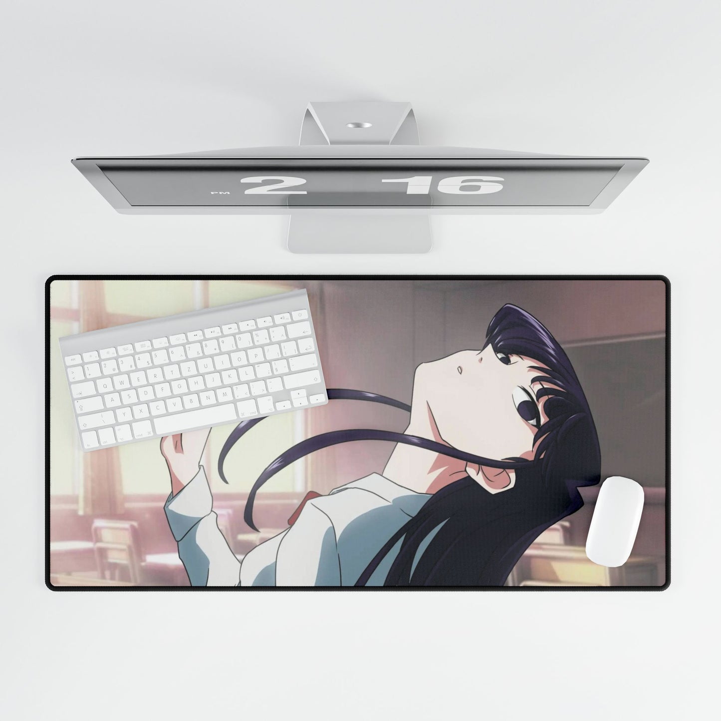 Anime Komi Can't Communicate Mouse Pad