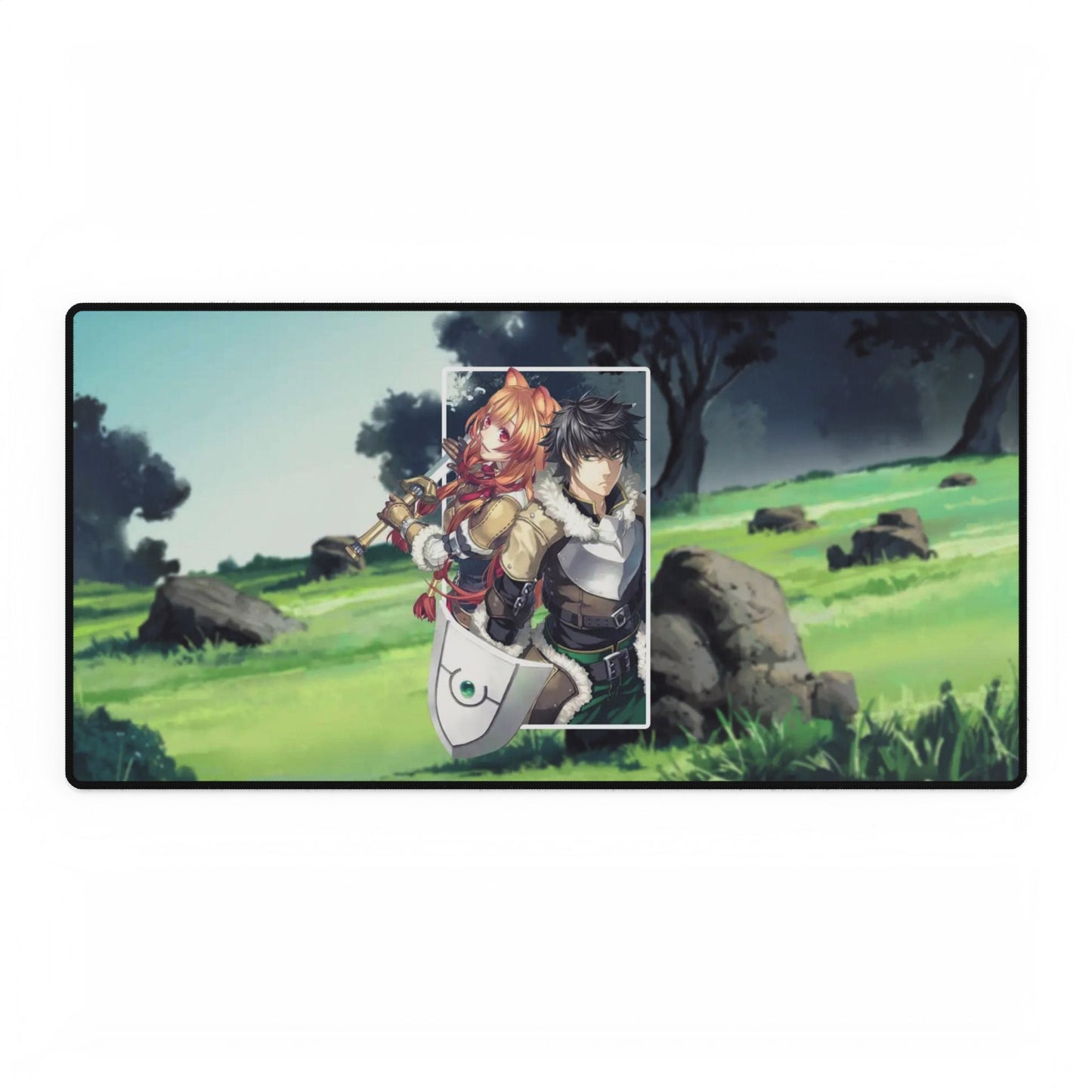 Iwatani & Raphtalia Mouse Pad
