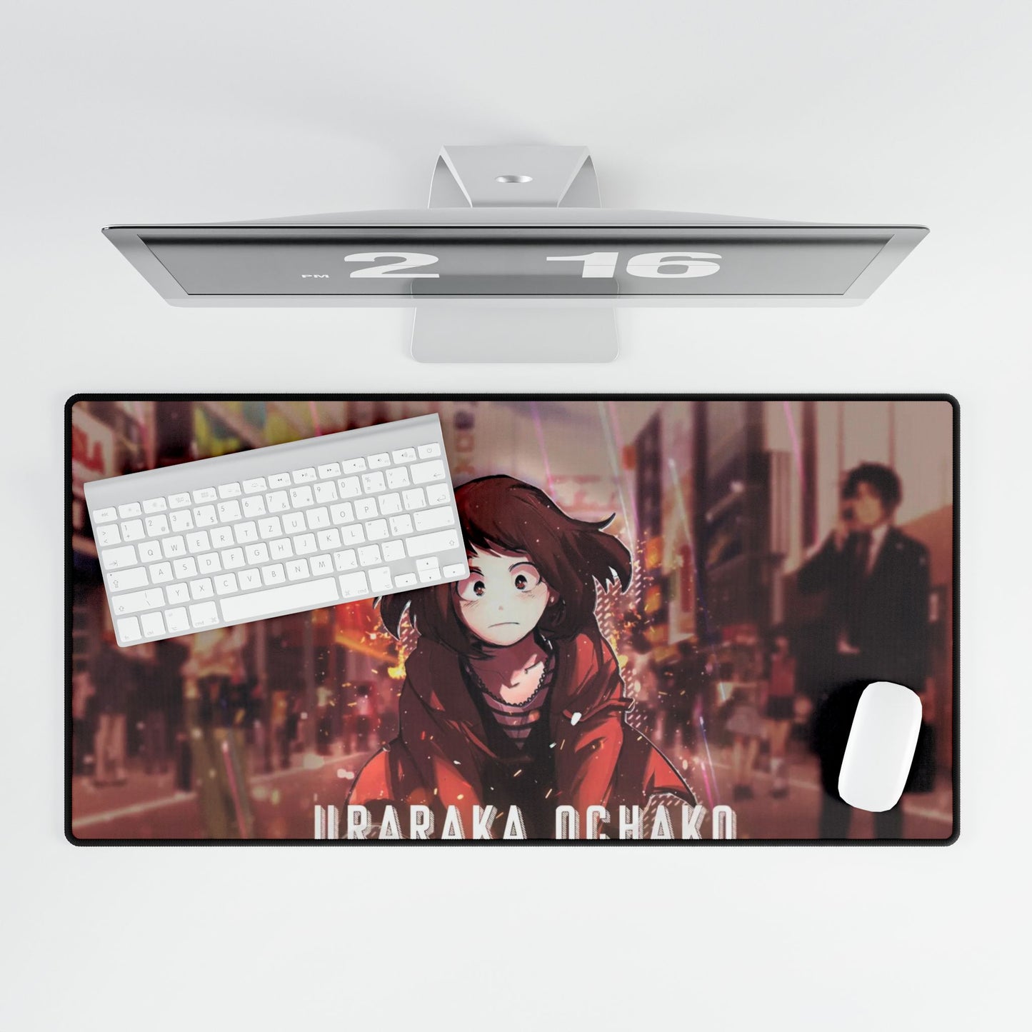 Uraraka Ochako In The City Mouse Pad