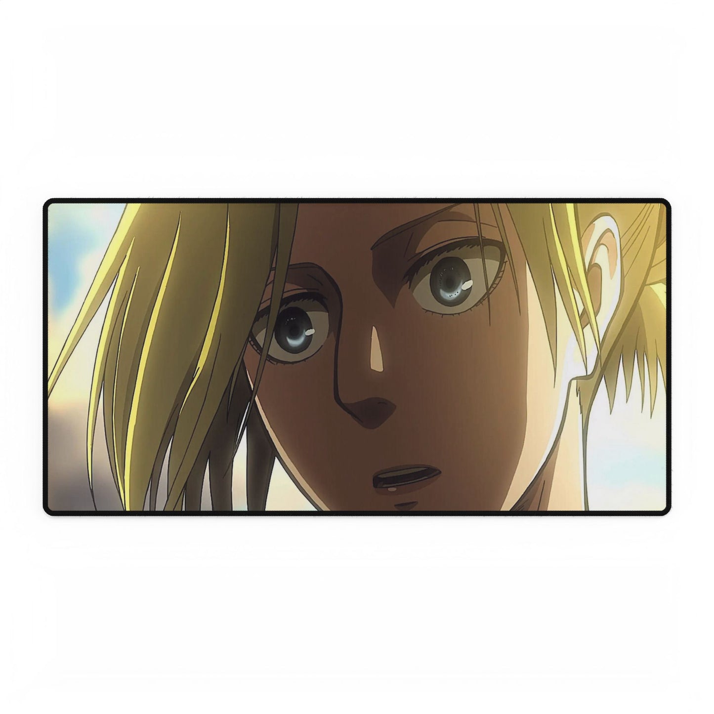 Gold Hair x Blue Eyes Mouse Pad