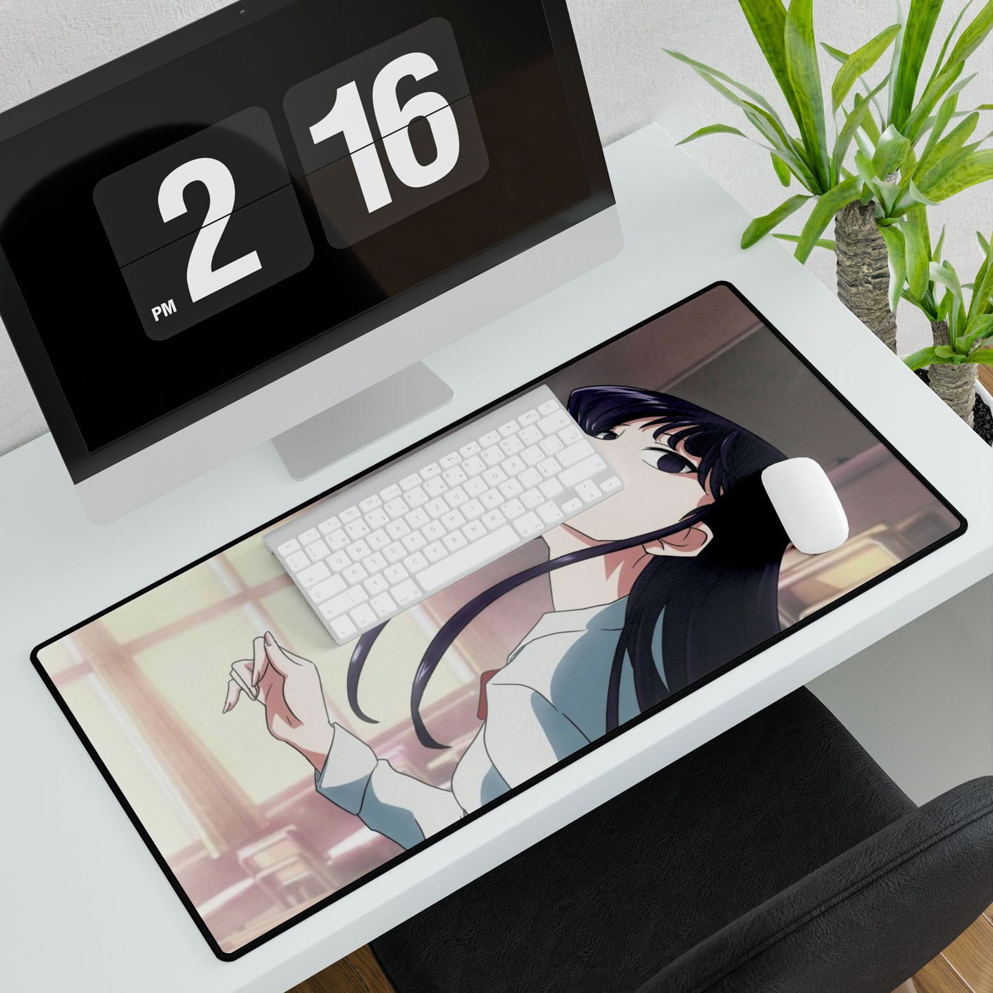 Anime Komi Can't Communicate Mouse Pad