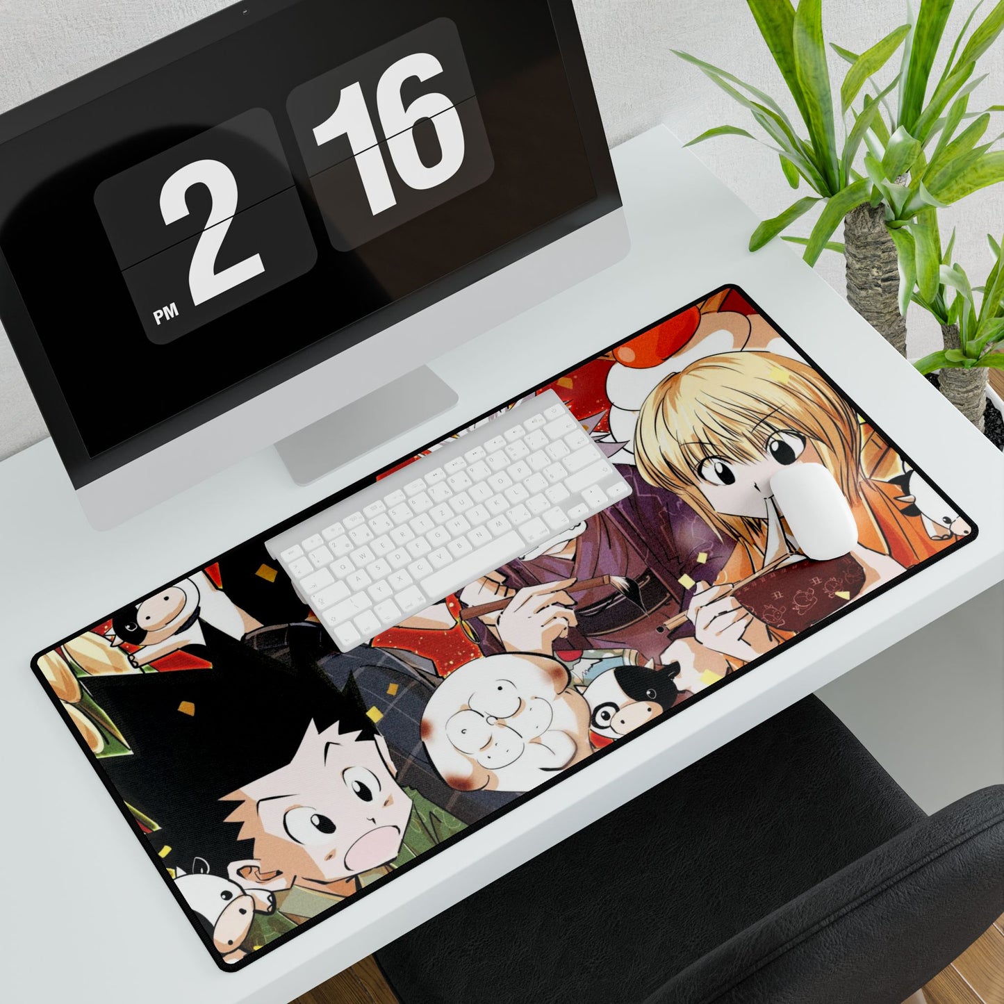 Hunter x Hunter Killua Zoldyck, Kurapika, Gon Freecss Mouse Pad