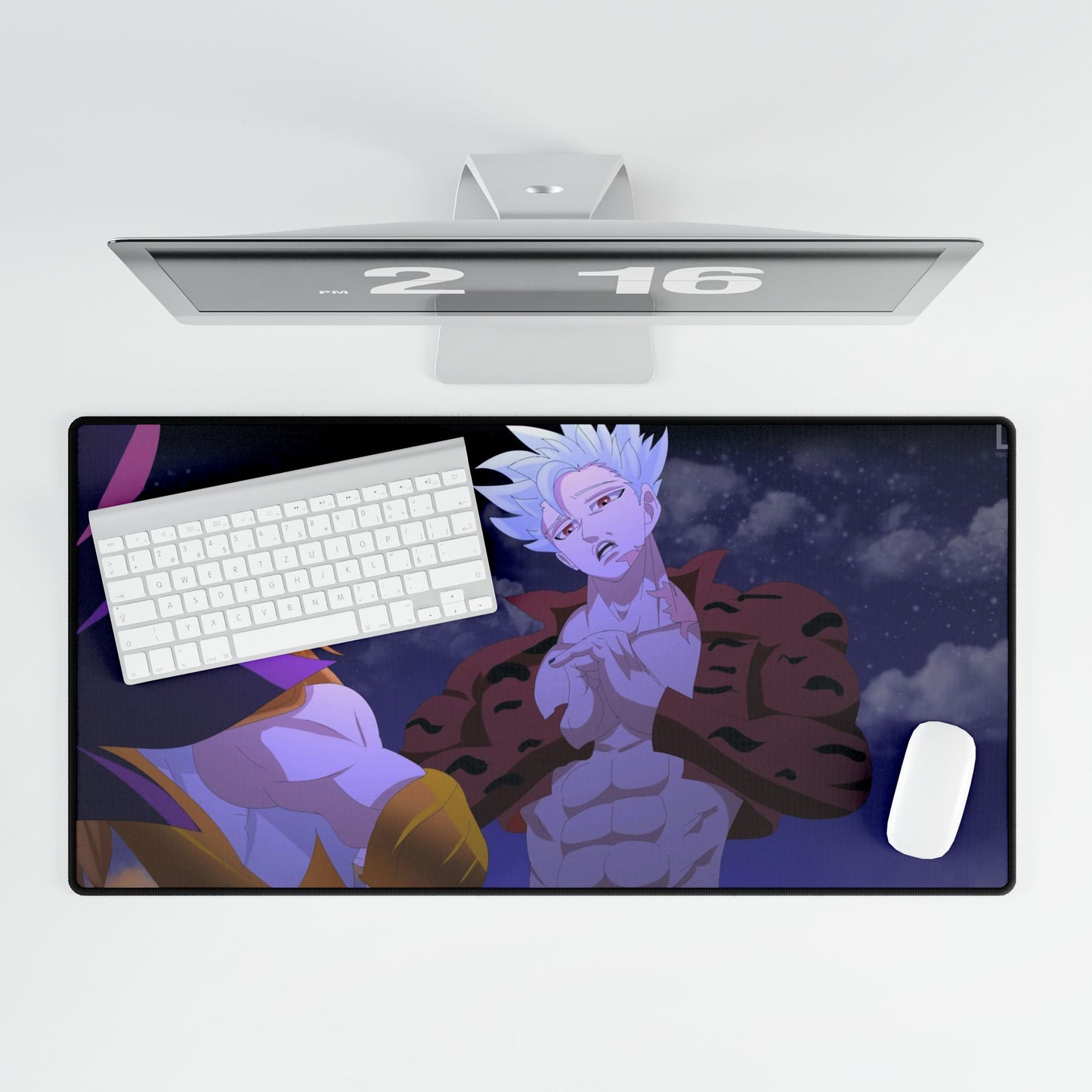 Ban Vs Meliodas ( Demon King) Mouse Pad