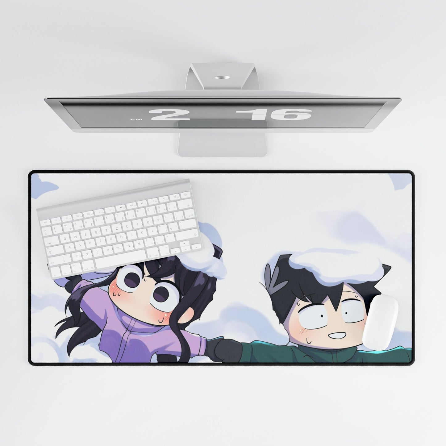 Anime Komi Can't Communicate Mouse Pad