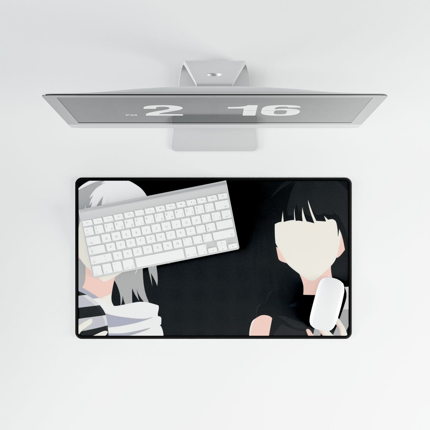 One Eyed Ghoul Twins - Tokyo Ghoul Minimalist Mouse Pad