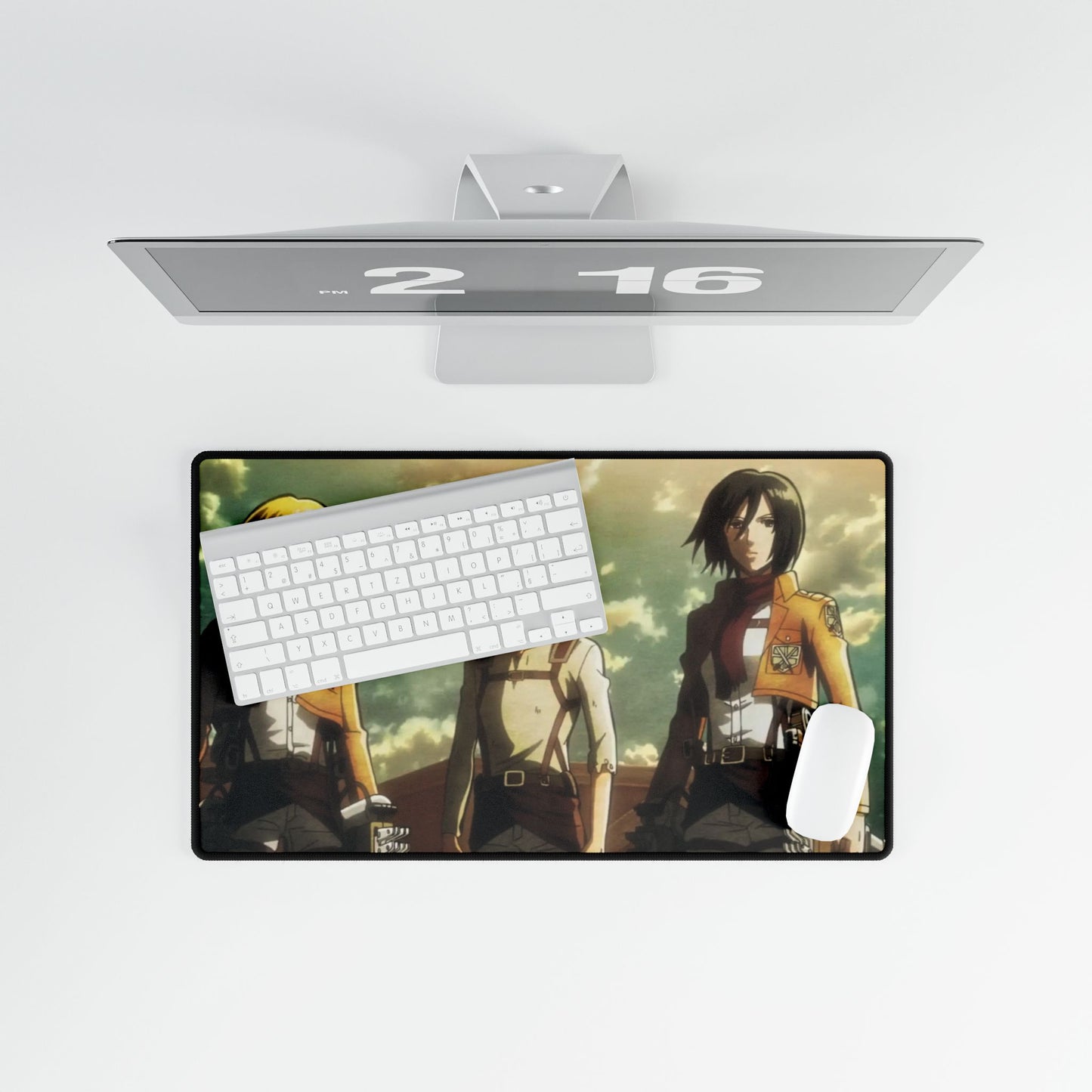 Eren Jaeger, Mikasa Ackerman, Armin Arlert Mouse Pad