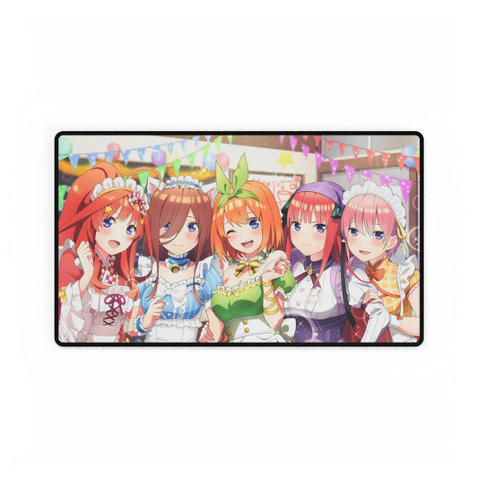 The Quintessential Quintuplets - Itsuki , Miku , Yotsuba , Nino & Ichika Mouse Pad