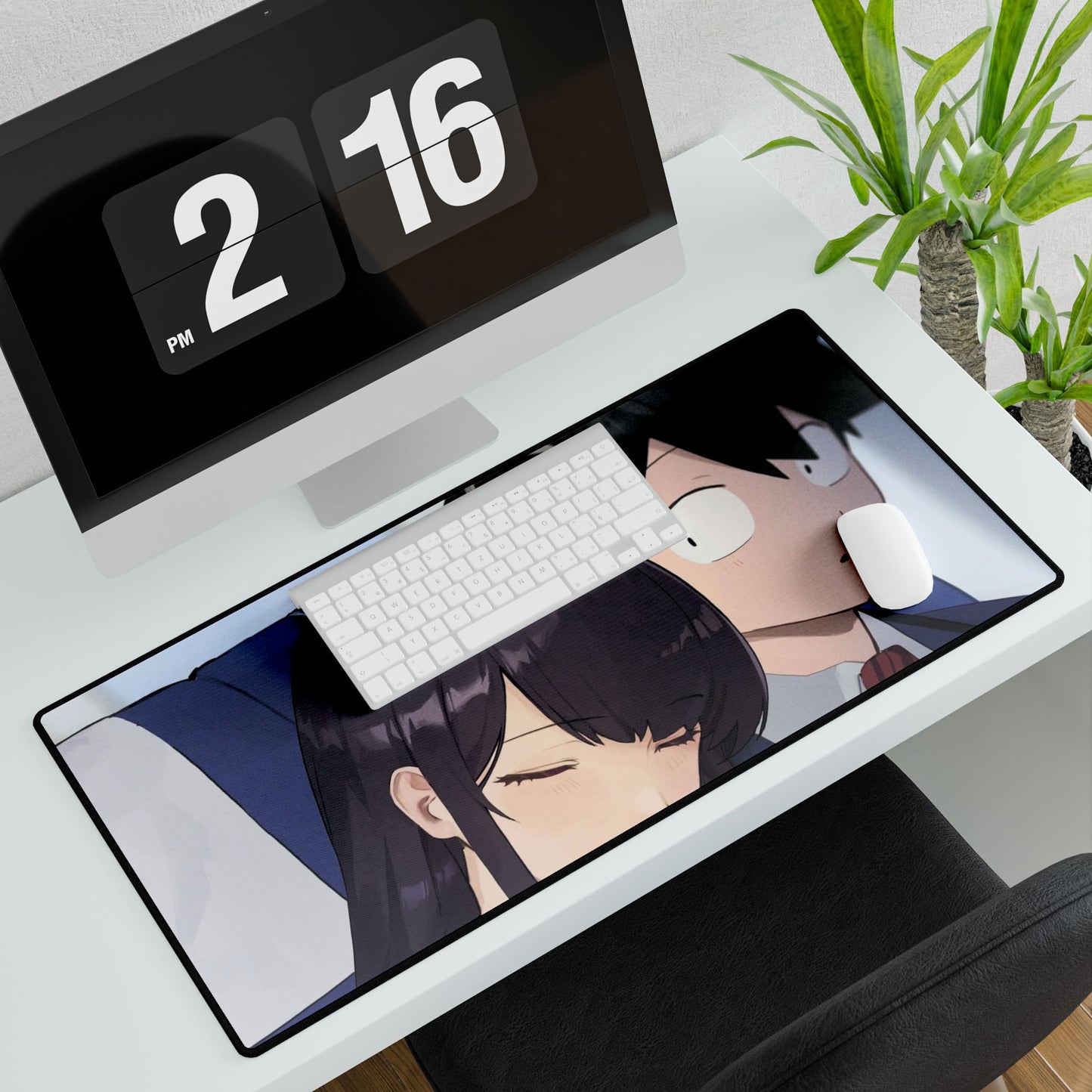 Anime Komi Can't Communicate Mouse Pad