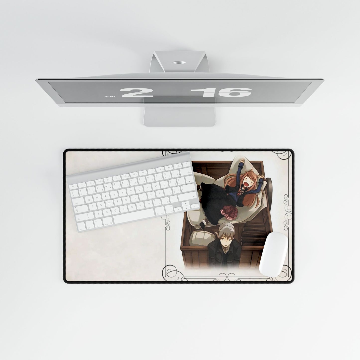 Anime Spice and Wolfr Mouse Pad