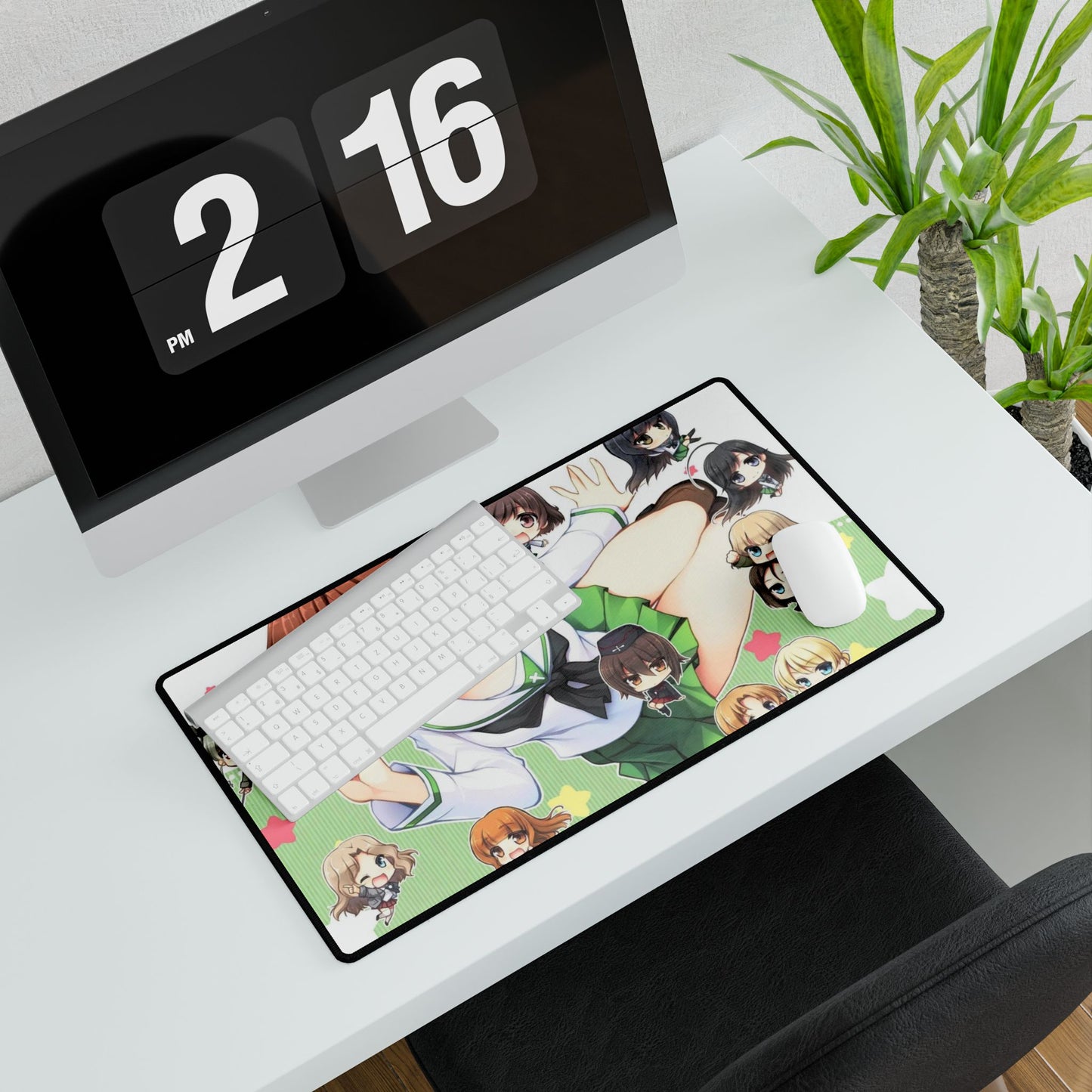 Anime Girls und Panzer Mouse Pad