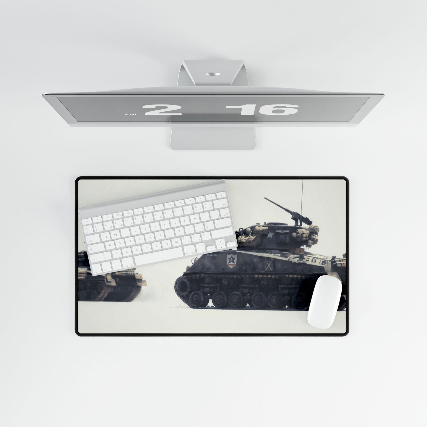 Rolling Daybreak Mouse Pad