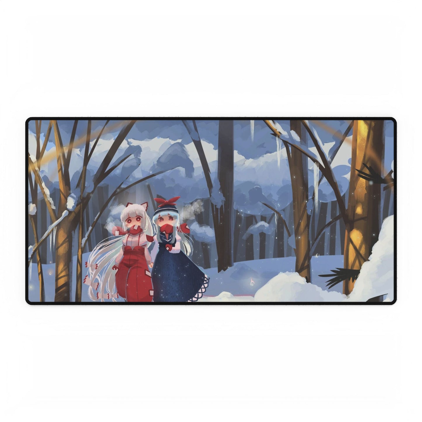 Fujiwara no Mokou & Keine Kamishirasawa Mouse Pad