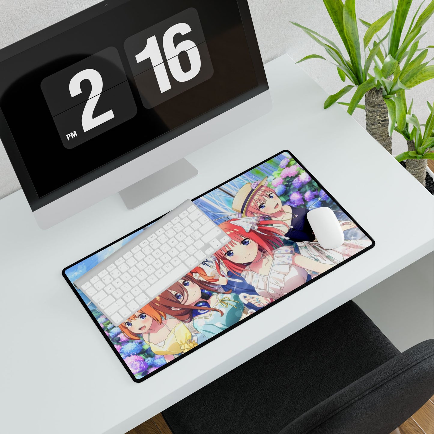 The Quintessential Quintuplets - Yotsuba , Miku , Itsuki , Nino & Ichika Mouse Pad