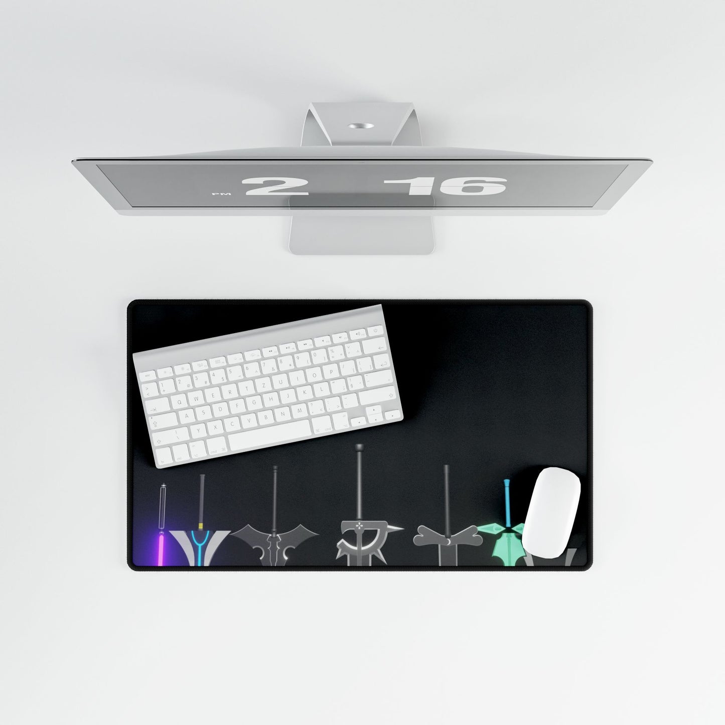 Kiritos Weapons Mouse Pad