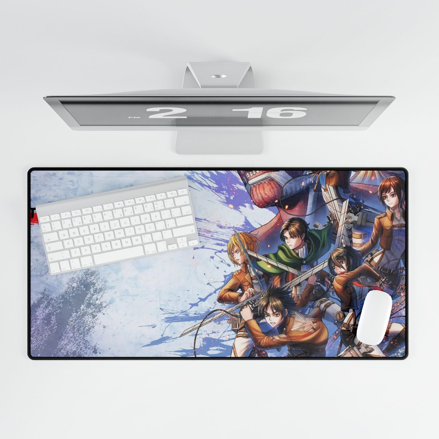 Attack on titan poster Mouse Pad