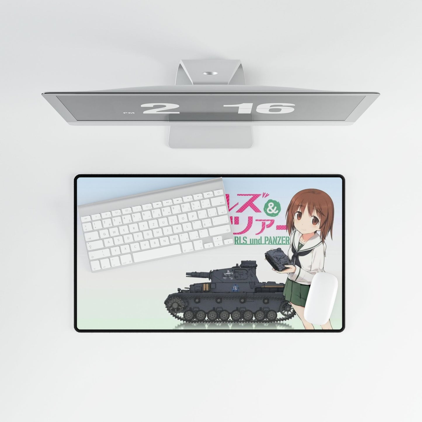 Anime Girls und Panzer Mouse Pad