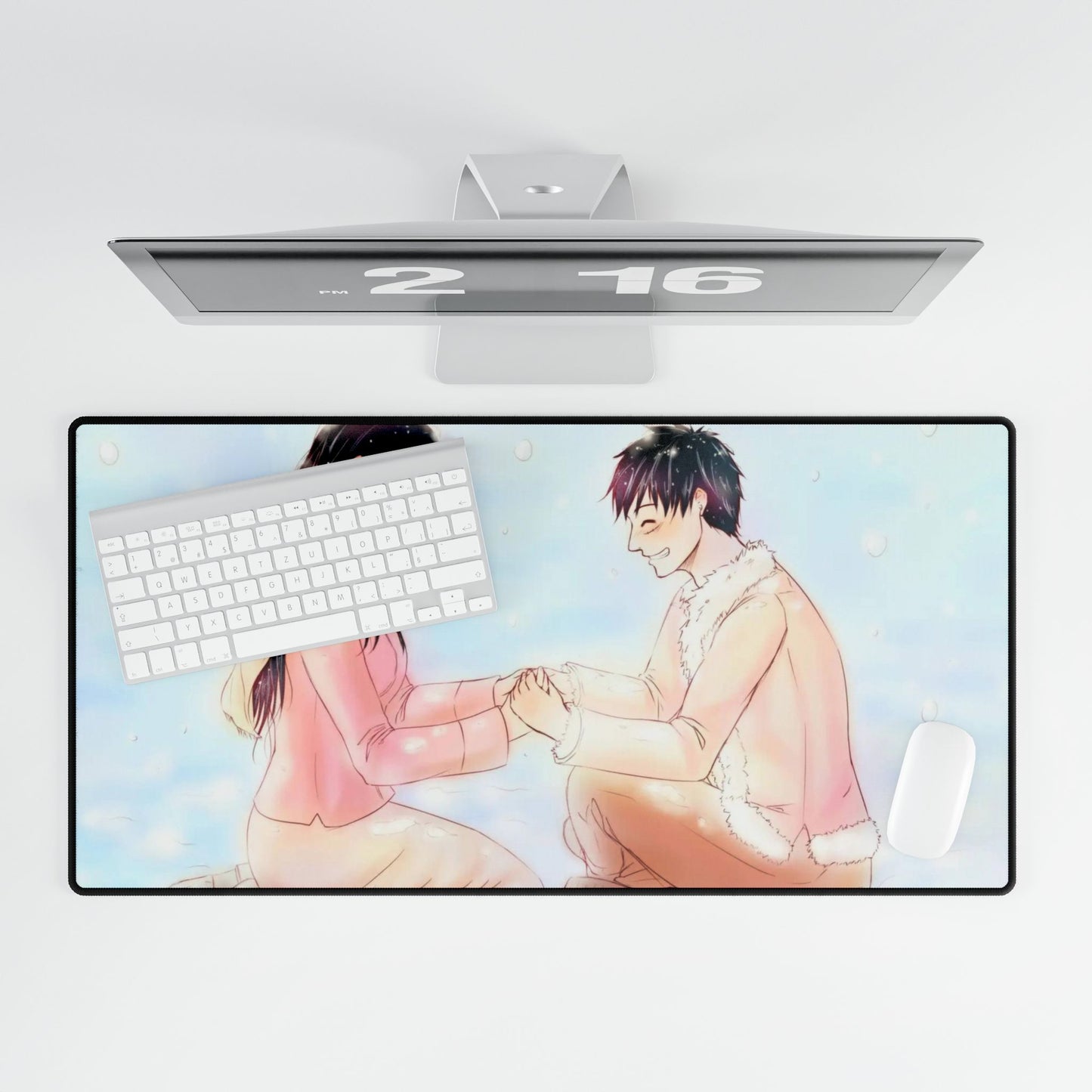 Monkey D. Luffy and Boa Hancock Mouse Pad