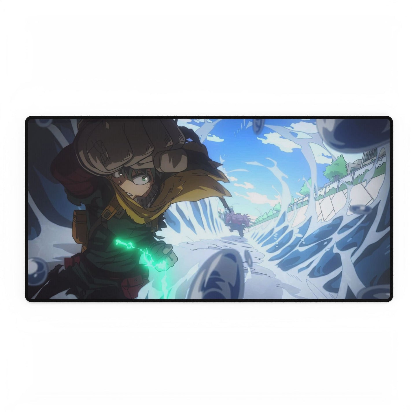 Deku vs Kosuke - S06 Screencap Enhanced Mouse Pad