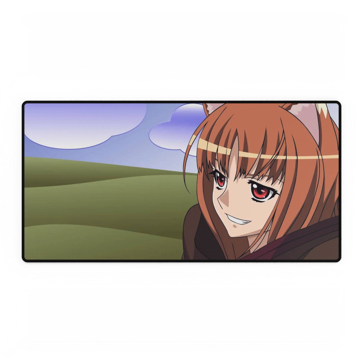 Anime Spice and Wolf Mouse Pad