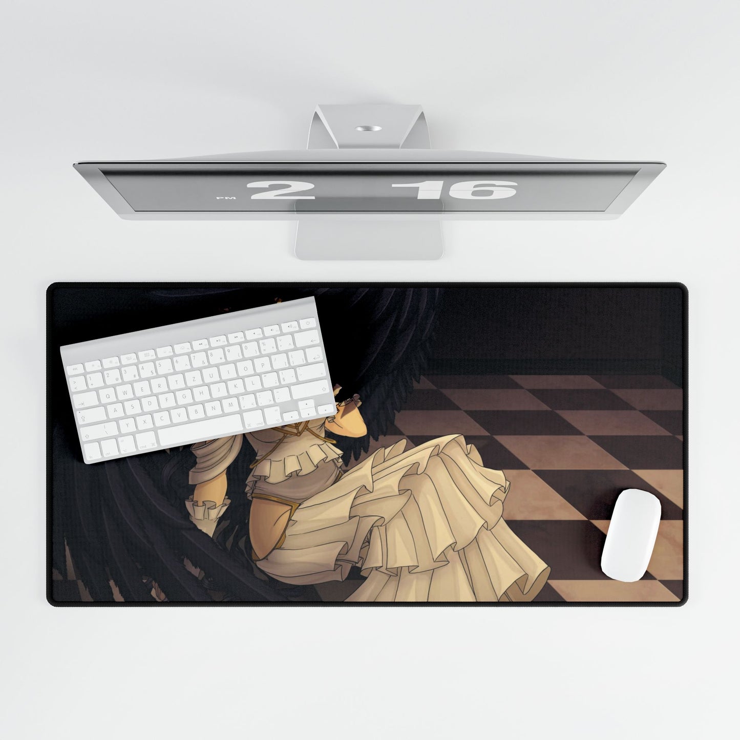 Dark-Winged Angel Mouse Pad