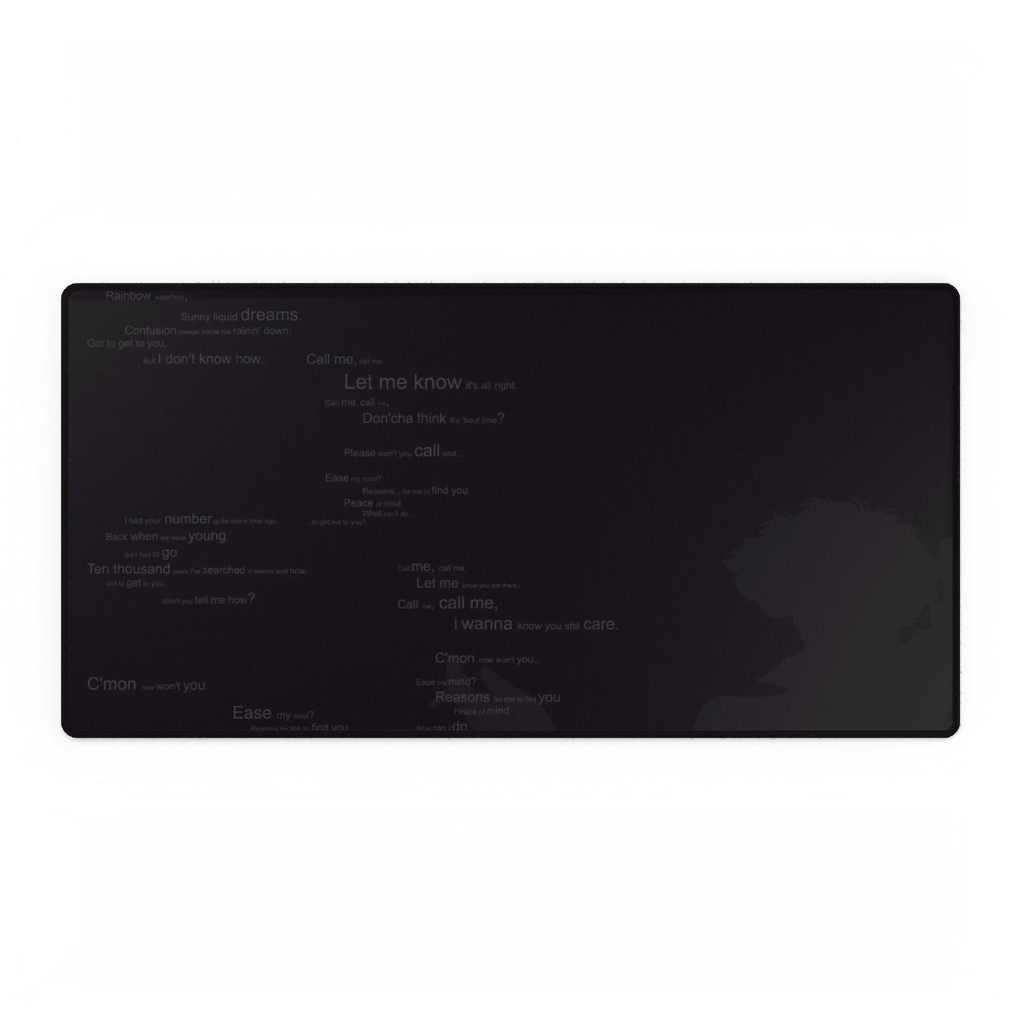 Anime Cowboy Bebop Mouse Pad